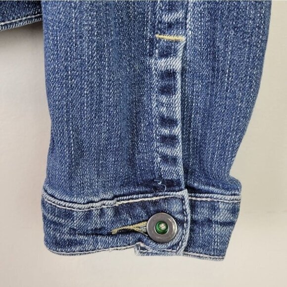𝅺levi's Denim Jean Jacket Trucker Vintage M - Picture 3 of 16